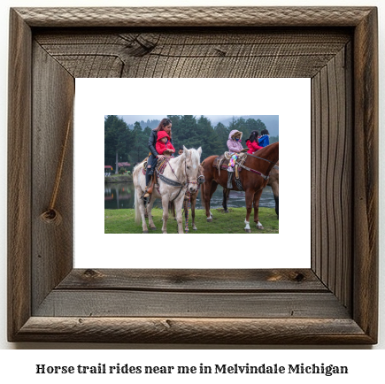 horse trail rides near me in Melvindale, Michigan